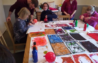 residents are cabrini house training artistic skills